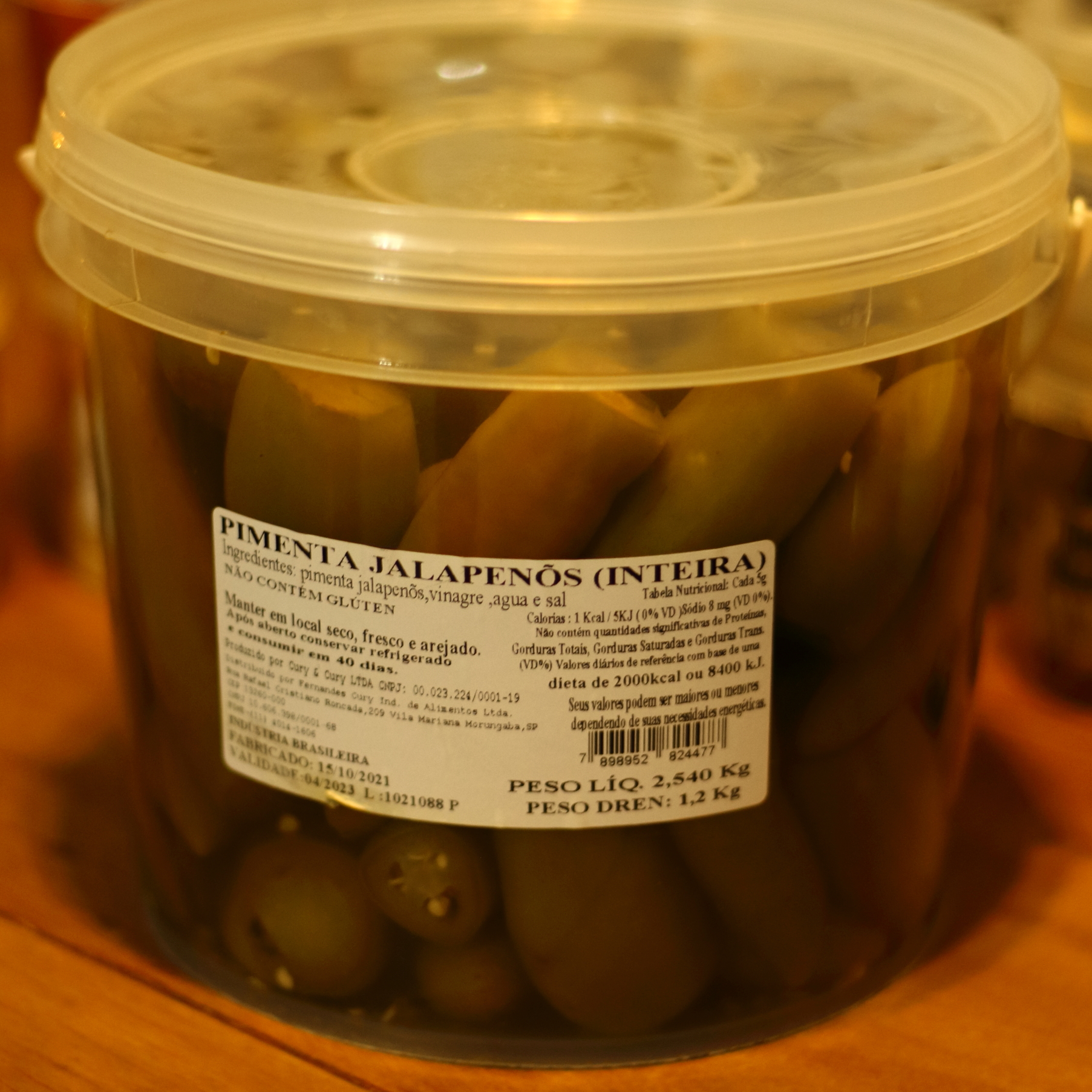 Jalapeno Inteira - Pimenta