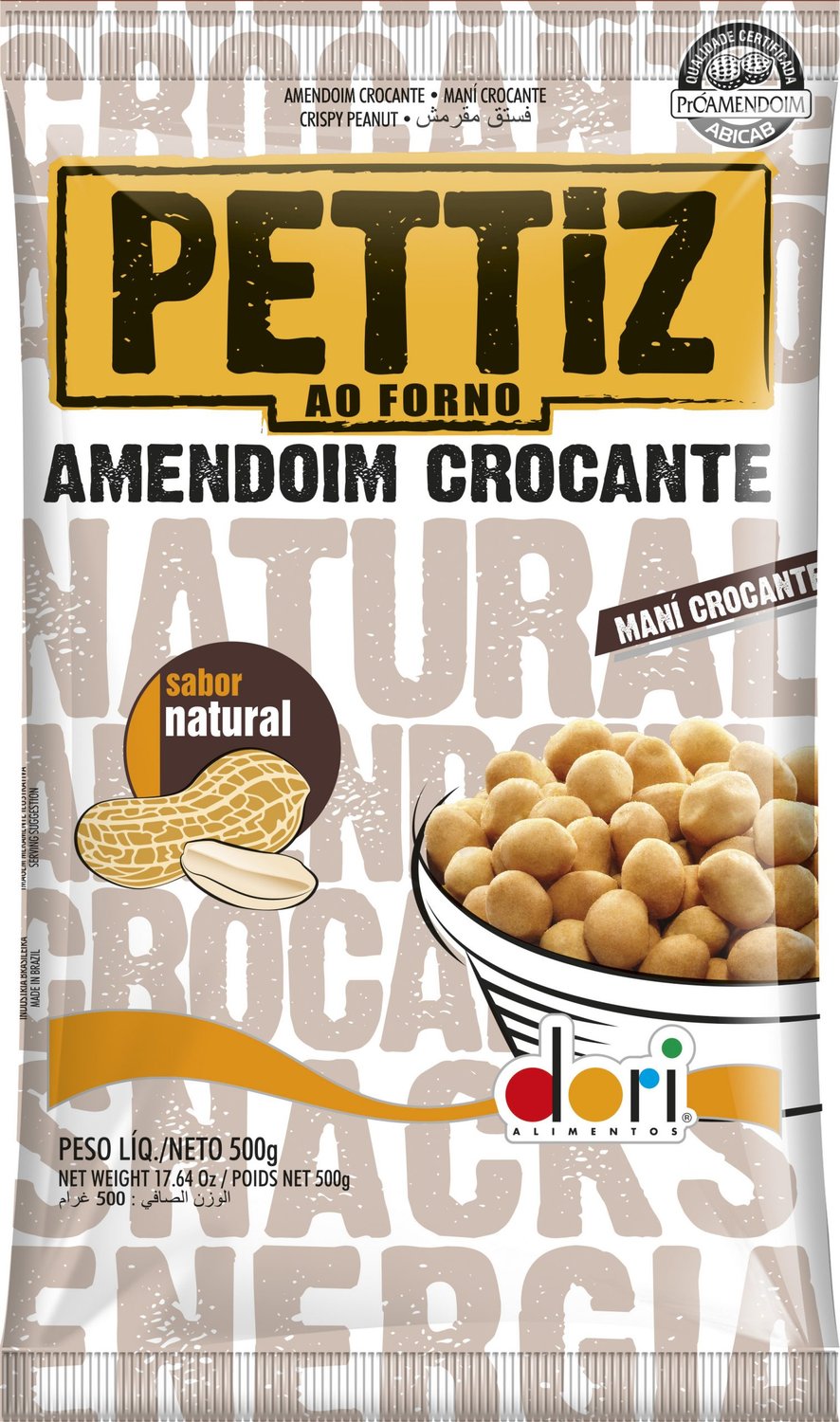 Amendoim Crocante Sabor Natural