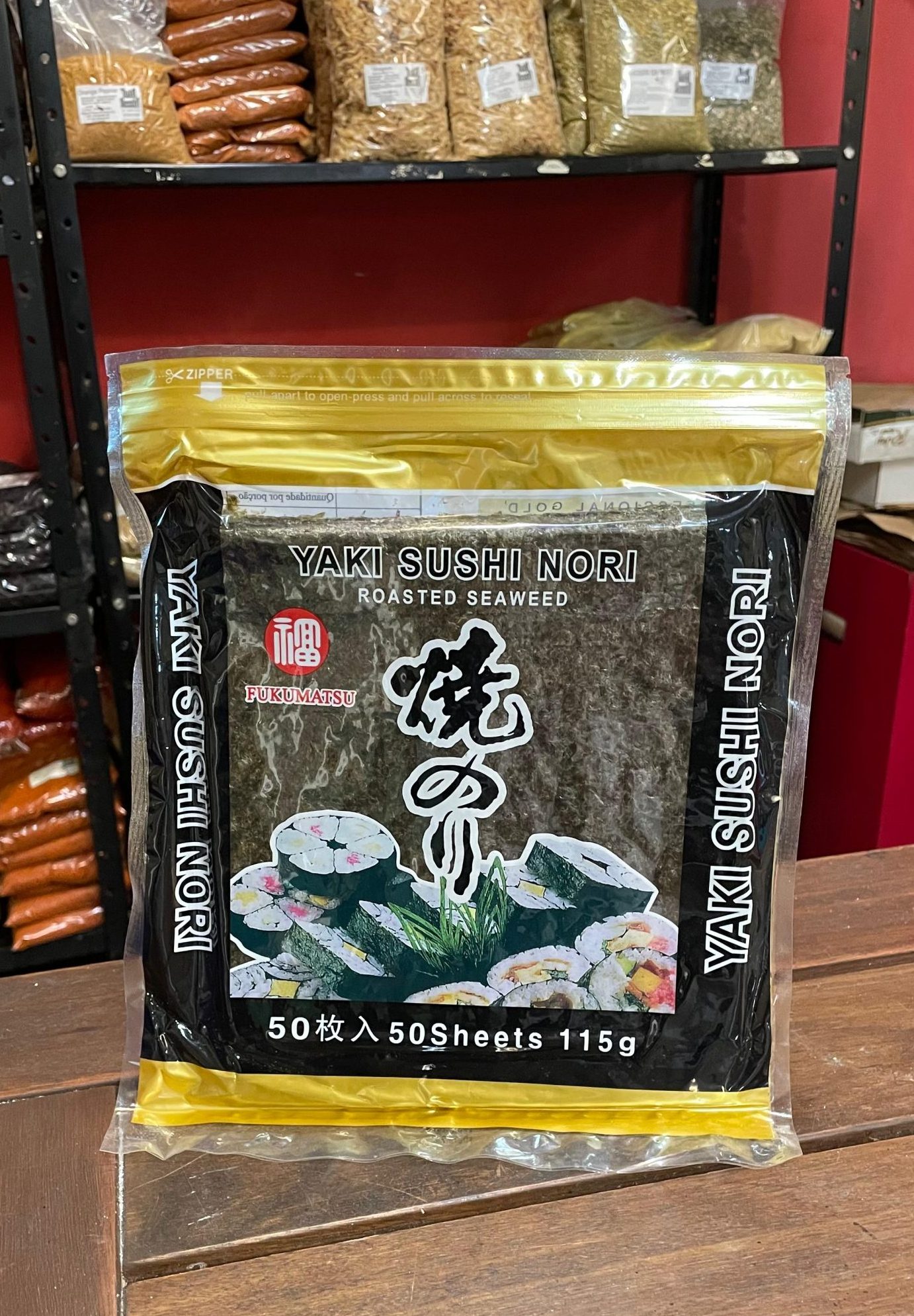 Alga marinha Nori 115g