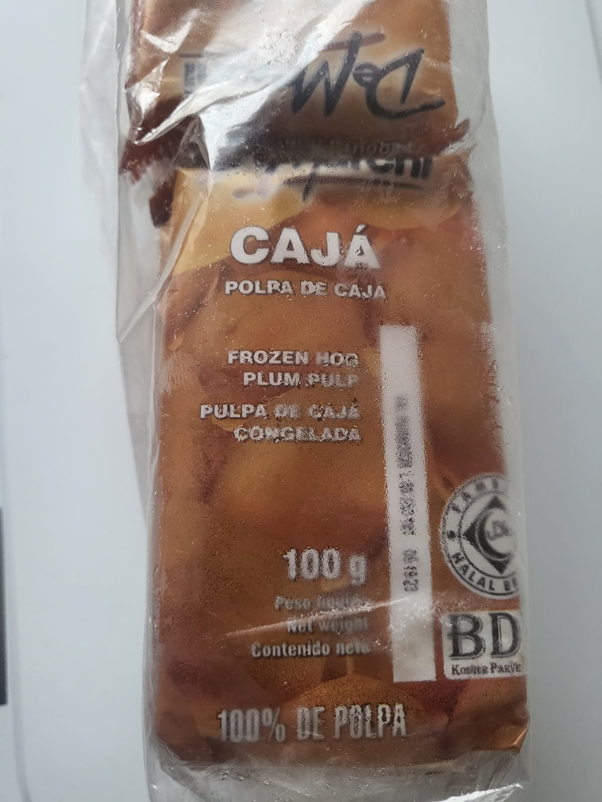 Polpa de Cajá